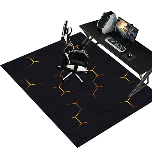 Schreibtischstuhl Unterlage - Bodenschutzmatte Bürostuhlunterlage Gaming Teppich- Bürostuhl Matte - Bodenschutz Bürostuhl Teppichschoner für Parkett Laminat Hartböden Teppichboden 100 x 140 cm Schreibtischstuhl Unterlage - Bodenschutzmatte Bürostuhlunterlage Gaming Teppich- Bürostuhl Matte - Bodenschutz Bürostuhl Teppichschoner für Parkett Laminat Hartböden Teppichboden 100 x 140 cm von Fzamudng