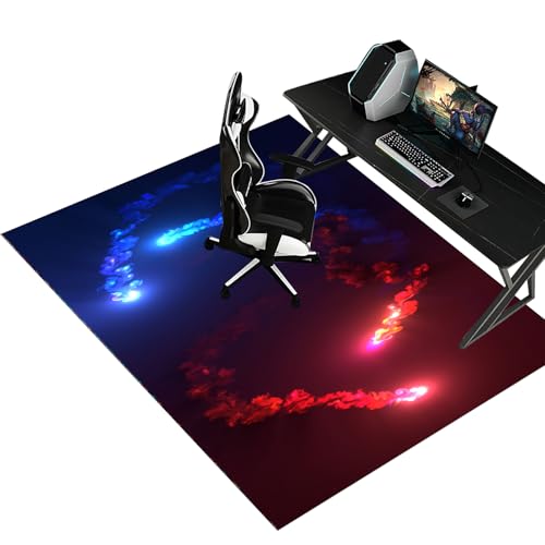 Schreibtischstuhl Unterlage - Bodenschutzmatte Bürostuhlunterlage Gaming Teppich- Bürostuhl Matte - Bodenschutz Bürostuhl Teppichschoner für Parkett Laminat Hartböden Teppichboden 100 x 140 cm Schreibtischstuhl Unterlage - Bodenschutzmatte Bürostuhlunterlage Gaming Teppich- Bürostuhl Matte - Bodenschutz Bürostuhl Teppichschoner für Parkett Laminat Hartböden Teppichboden 100 x 140 cm von Fzamudng