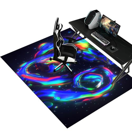 Schreibtischstuhl Unterlage - Bodenschutzmatte Bürostuhlunterlage Gaming Teppich- Bürostuhl Matte - Bodenschutz Bürostuhl Teppichschoner für Parkett Laminat Hartböden Teppichboden 90 x 120 cm Schreibtischstuhl Unterlage - Bodenschutzmatte Bürostuhlunterlage Gaming Teppich- Bürostuhl Matte - Bodenschutz Bürostuhl Teppichschoner für Parkett Laminat Hartböden Teppichboden 90 x 120 cm von Fzamudng