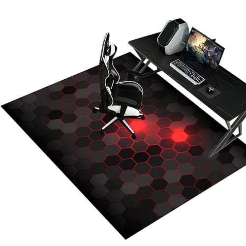 Stuhlmatte für Harte Böden 140 x 180 cm Bürostuhl Unterlage Gaming Teppich Stuhlunterlage Schreibtischstuhl Unterlage für Laminat Bodenschutzmatte Teppich Holz-/Fliesenschutzmatte für Büro Zuhause Stuhlmatte für Harte Böden 140 x 180 cm Bürostuhl Unterlage Gaming Teppich Stuhlunterlage Schreibtischstuhl Unterlage für Laminat Bodenschutzmatte Teppich Holz-/Fliesenschutzmatte für Büro Zuhause von Fzamudng