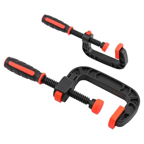 Fzaqwen 2'' 3'' C Clamp Set Tragbare Werkstück Befestigung Hand Werkzeug Leichte Heavy Duty von Fzaqwen