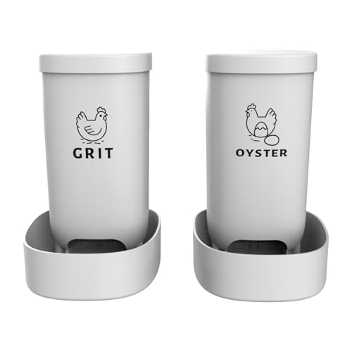 Fzaqwen 2 Stück Küken Feeder Auslaufsicher Huhn Starter Kit für Ente Huhn von Fzaqwen