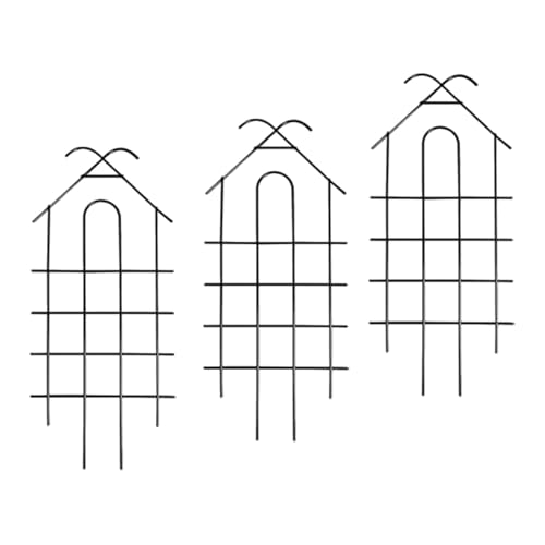 Fzaqwen 3Pcs Pflanzen Spalier Anlage Klettern Rack Vielseitig Blume Töpfe Unterstützt Rahmen von Fzaqwen