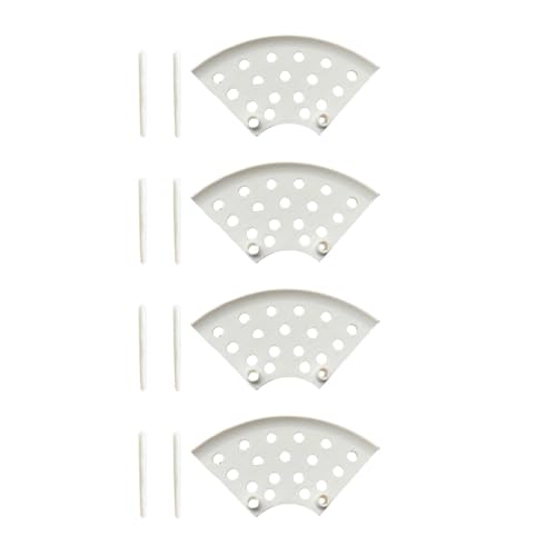 Fzaqwen 4X Erdbeere Unterstützt Schutz Racks Wasserdicht Wiederverwendbare Halten Beeren Halter Stehen Erdbeere Pflanzen Racks, Weiß von Fzaqwen