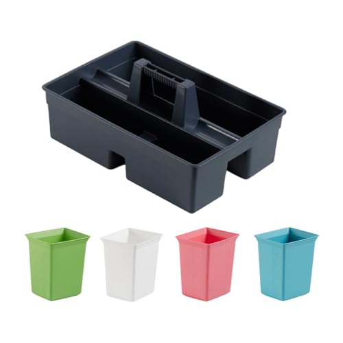 Fzaqwen 5 Teiliger Aufbewahrungskorb, Reinigungswerkzeuge, Organizer, Praktische Fächer, PP Material, Geeignet für Die Wartung von Privathaus, S Fzaqwen 5 Teiliger Aufbewahrungskorb, Reinigungswerkzeuge, Organizer, Praktische Fächer, PP Material, Geeignet für Die Wartung von Privathaus, S von Fzaqwen