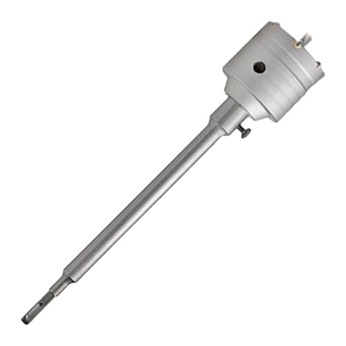 Fzaqwen Betonlochöffner, Professionelles Werkzeug, Stabile Und Robuste Struktur, Hohe Leistung, Effiziente Spanabfuhr, für Zement, 60 Mm von Fzaqwen