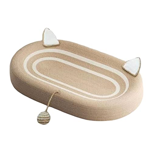 Fzaqwen Cat Scratch Pad Bowl, Cat Cardboard Bed Behavior Training Toy, Support Oval Cat Fzaqwen Cat Scratch Pad Bowl, Cat Cardboard Bed Behavior Training Toy, Support Oval Cat von Fzaqwen