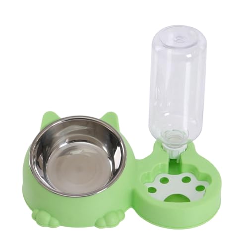 Fzaqwen Einfacher Und Geneigter Katzennapf, Hundenapf, Kätzchen, Welpe, Kleine Und Mittlere Größe, GrÜn Fzaqwen Einfacher Und Geneigter Katzennapf, Hundenapf, Kätzchen, Welpe, Kleine Und Mittlere Größe, GrÜn von Fzaqwen