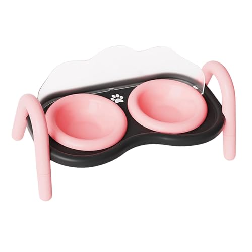 Fzaqwen Erhöhte Katzennäpfe, Erhöhte Doppelnäpfe für Wohnzimmer Im Wohnheim von Fzaqwen