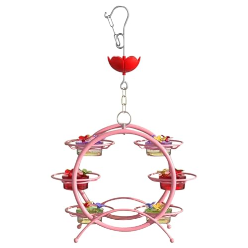 Fzaqwen Futterstation, Gartengeschenk, Auslaufsicher, Vogelwasserspender, Vogeltränke für Deck, Schlafzimmer, Rosa Fzaqwen Futterstation, Gartengeschenk, Auslaufsicher, Vogelwasserspender, Vogeltränke für Deck, Schlafzimmer, Rosa von Fzaqwen