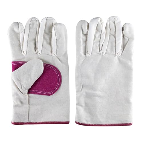 Fzaqwen Gartenhandschuhe Gartenhandschuhe Fruchtpflücken Handschutz Arbeitshandschuhe aus Canvas für Durianhandling Hausarbeiten Gartenarbeit Schweißen von Fzaqwen