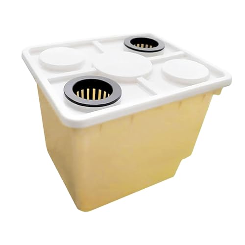 Fzaqwen Grow Barrel Deep Water Culture Multifunktionaler Behälter Gartenbedarf Blumentopf Pflanzgefäß für Blumen, Gelb Fzaqwen Grow Barrel Deep Water Culture Multifunktionaler Behälter Gartenbedarf Blumentopf Pflanzgefäß für Blumen, Gelb von Fzaqwen