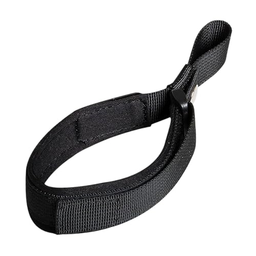 Fzaqwen Hundeleine mit Handgelenksgurt, Kurze Hundeleine, Verstellbarer Haltegriff Aus Nylon für Handgelenk, Spaziergänge Am Strand Und Camping, Schwarz Fzaqwen Hundeleine mit Handgelenksgurt, Kurze Hundeleine, Verstellbarer Haltegriff Aus Nylon für Handgelenk, Spaziergänge Am Strand Und Camping, Schwarz von Fzaqwen