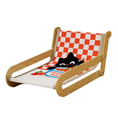 Fzaqwen Katzenkratzlounge, Kratzstuhl für Hauskatzen, Kreativ, Kratzbaum Holzrahmen für Spiel Schlafnest, Style B Fzaqwen Katzenkratzlounge, Kratzstuhl für Hauskatzen, Kreativ, Kratzbaum Holzrahmen für Spiel Schlafnest, Style B von Fzaqwen