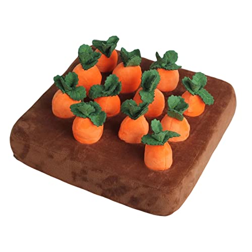 Fzaqwen Kreatives Plüschtier mit Karottenmotiv für Hunde, Erziehung Zur Eltern Kind Interaktion mit Gemüse Und Obst, Plüschtier Zum Ziehen Der Karotte für Fzaqwen Kreatives Plüschtier mit Karottenmotiv für Hunde, Erziehung Zur Eltern Kind Interaktion mit Gemüse Und Obst, Plüschtier Zum Ziehen Der Karotte für von Fzaqwen