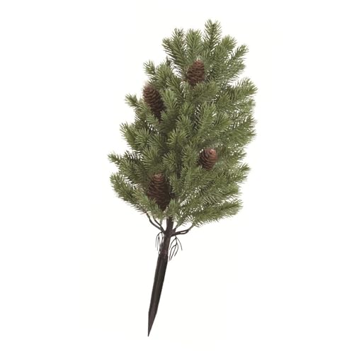 Fzaqwen Kunstpflanze Topiary Baum mit Erdspieß für Gartenweg Vorgarten Dekorationsideen Beeteinfassung, GrÜn von Fzaqwen