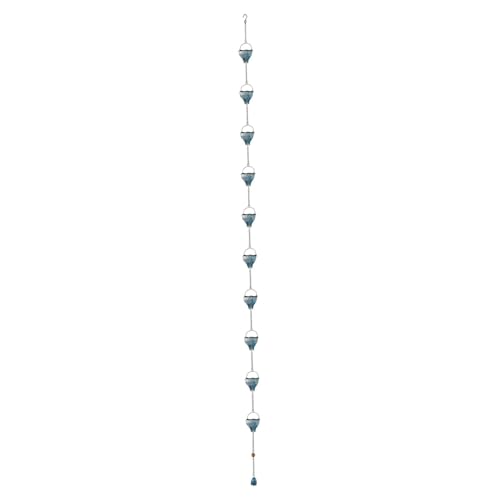 Fzaqwen Metall Regenkette Regenwasserfänger 287 cm Länge/113 Zoll Länge Fzaqwen Metall Regenkette Regenwasserfänger 287 cm Länge/113 Zoll Länge von Fzaqwen
