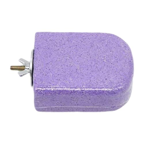 Fzaqwen Papageienmaul Molar Klettervogel Sitzstange Ständer Vogelkäfig Sitzstange für Unzertrennliche Unzertrennliche Eichhörnchen Wellensittiche, Lila Fzaqwen Papageienmaul Molar Klettervogel Sitzstange Ständer Vogelkäfig Sitzstange für Unzertrennliche Unzertrennliche Eichhörnchen Wellensittiche, Lila von Fzaqwen