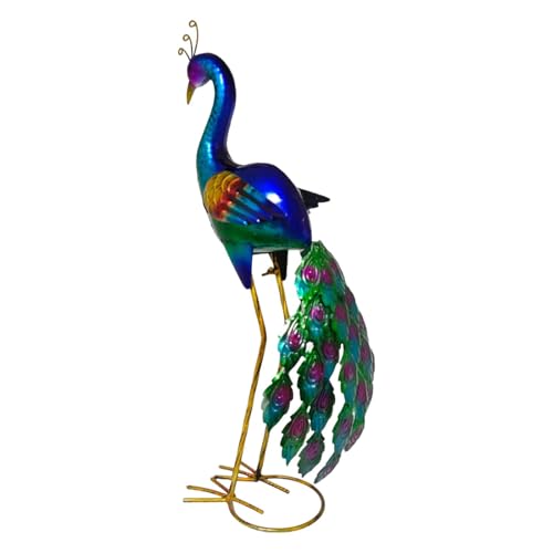 Fzaqwen Pfauen Gartenstatue, Kreative Rasendekoration für Den Außenbereich, Landschaftsgestaltung, Hinterhof Fzaqwen Pfauen Gartenstatue, Kreative Rasendekoration für Den Außenbereich, Landschaftsgestaltung, Hinterhof von Fzaqwen