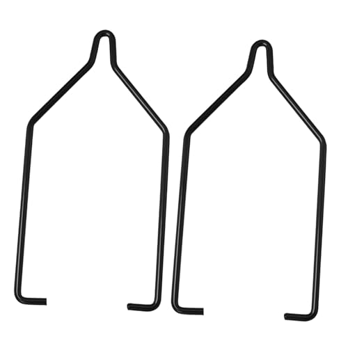 Fzaqwen Reptilienlampenschirm Befestigungsclip, Lampenfassung, Metallaufhängung, Lampenclip, für Reptilienlampen, 2 Stück von Fzaqwen