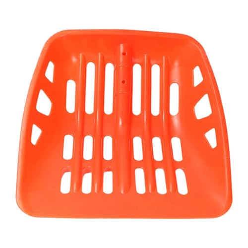 Fzaqwen Siebschaufelwerkzeug, Hühnermistschaufelkopf, Abflussschaufel Baggerkopf, Orange Fzaqwen Siebschaufelwerkzeug, Hühnermistschaufelkopf, Abflussschaufel Baggerkopf, Orange von Fzaqwen