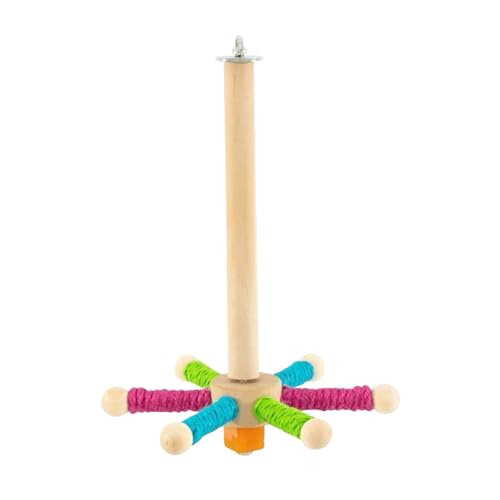 Fzaqwen Vogelstange Spielzeug Vogelkäfig Zubehör Spielen Rotierende Vogelstange für Lovebirds Fzaqwen Vogelstange Spielzeug Vogelkäfig Zubehör Spielen Rotierende Vogelstange für Lovebirds von Fzaqwen