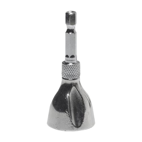 Fzaqwen Werkzeug Zum Entgraten von Außenfasen, Reparatur Beschädigter Bolzen, Tragbar, Vielseitig, Ergonomisch, Praktisch, Zum Entfernen von Graten von, Silber von Fzaqwen