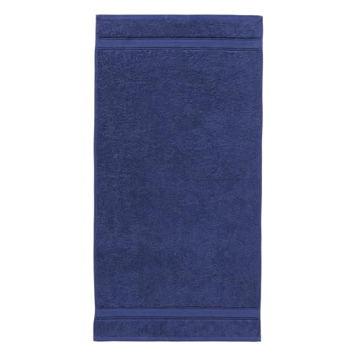 G BETTWARENSHOP Handtuch blau – 50x100 cm – Frottierhandtuch aus 100% Baumwolle – Saugstark & Pflegeleicht von G BETTWARENSHOP