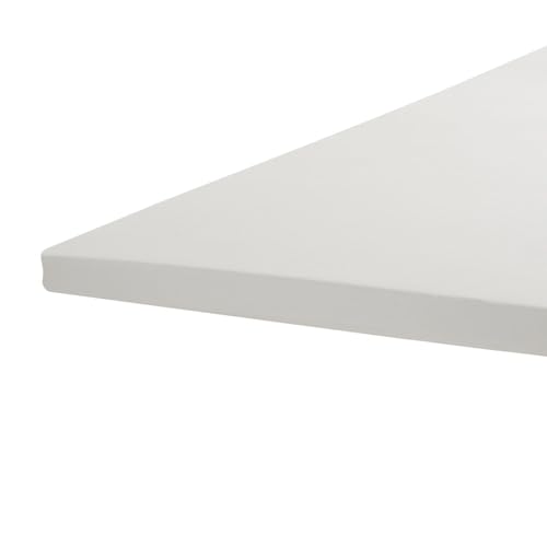 G BETTWARENSHOP Topper Spannbettlaken • Jersey-Elasthan • 97 % Baumwolle, 3 % Elasthan • Für Topperhöhe 5–10 cm • Hautsympathisch, formstabil & elastisch • Farbe Wollweiss • 180x200-200x220 cm G BETTWARENSHOP Topper Spannbettlaken • Jersey-Elasthan • 97 % Baumwolle, 3 % Elasthan • Für Topperhöhe 5–10 cm • Hautsympathisch, formstabil & elastisch • Farbe Wollweiss • 180x200-200x220 cm von G BETTWARENSHOP