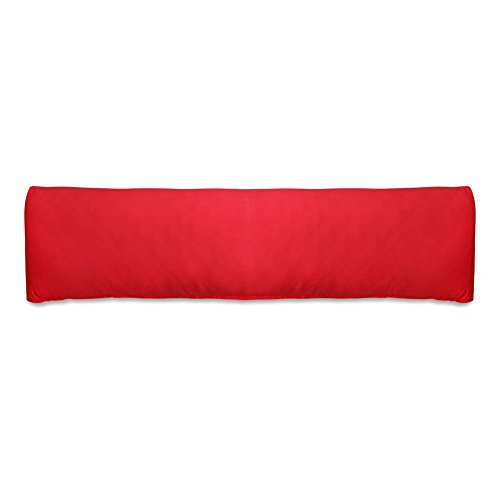 G BETTWARENSHOP Bezug für Seitenschläferkissen rot, 40x180 cm von G BETTWARENSHOP