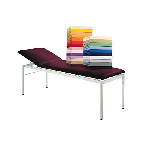 G Bettwarenshop Frottee Therapieliegenbezug Massageliegenbezug Mocca, 65 x 195 cm von G Bettwarenshop