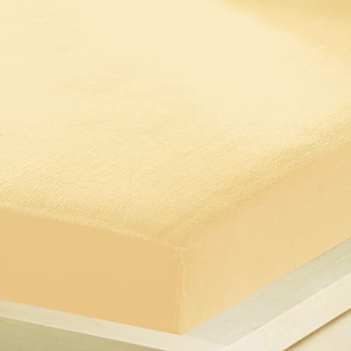 G BETTWARENSHOP – Inkontinenz Spannbettlaken mit Nässeschutz – wasserdicht aus weichem Feinbiber – 2in1 Spannbetttuch & Matratzenschutz 140x200-160x200 cm vanille G BETTWARENSHOP – Inkontinenz Spannbettlaken mit Nässeschutz – wasserdicht aus weichem Feinbiber – 2in1 Spannbetttuch & Matratzenschutz 140x200-160x200 cm vanille von G BETTWARENSHOP