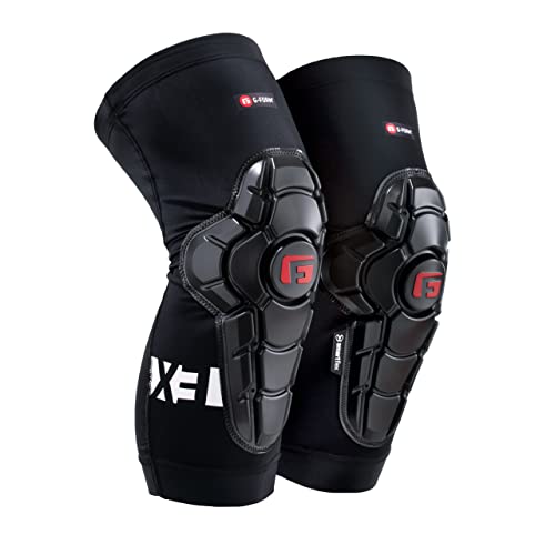 G-Form Pro-X3 Mountain Bike Knieschützer - Knieschützer für Damen und Herren - Schwarz/Weiß, Erwachsene XL G-Form Pro-X3 Mountain Bike Knieschützer - Knieschützer für Damen und Herren - Schwarz/Weiß, Erwachsene XL von G-Form