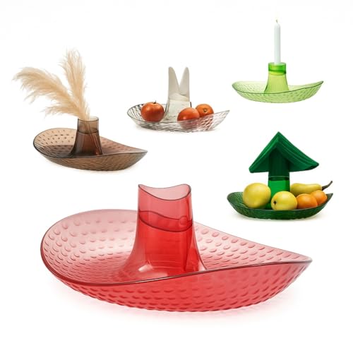 Perica - Schlüsselschale & Ablageschale aus Polycarbonat – Nachhaltiges Deko Tablett für Flur & Eingangsbereich – Design aus Italien von G GRANATA GROUP