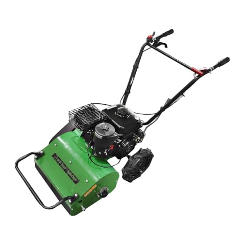 Grünwelt GW-X460 Schlegelmulcher mit E-Starter Schlegelmäher Mulcher Mähwerk Wiesenmulcher Mäher (ohne Getriebe- und Motoröl) von G GRÜNWELT
