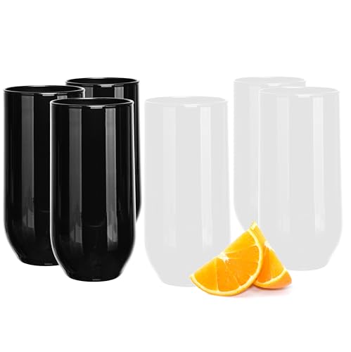 Glasmark KROSNO, 430ml, Set von 6, Trinkgläser, Longdrinkgläser, Wassergläser, Saftgläse, Cocktailgläser, Spülmaschinenfest, Perfekt für Zuhause, Restaurants und Partys von Glasmark KROSNO 1992