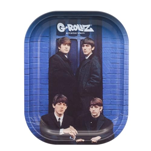 G-Rollz - Rolling Tray - Drehunterlage - Dekorative Schale aus Metall - londontakeover von G-ROLLZ