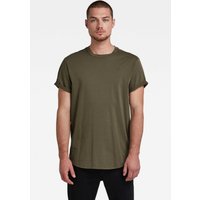 G-STAR Kurzarmshirt "Lash", Rundhals, Logoapplikation von G-Star
