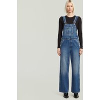 G-STAR Latzhose "Straight Leg Dungaree", mit Knöpfen an den Seiten von G-Star