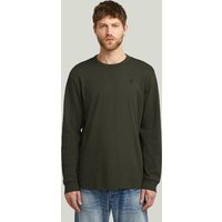 G-STAR Longsleeve "Nifous R", mit geripptem Einsatz vorne von G-Star