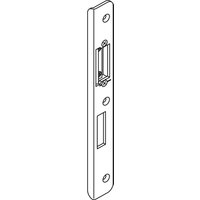 Gu Schließblech verdeckt m. Austauschstück, y = 13 mm, Stahl dekorsilber, links von GRETSCH-UNITAS