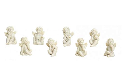 8 Stück Engel schöne Engelfiguren süsse Tischdekoration von Geschenkestadl