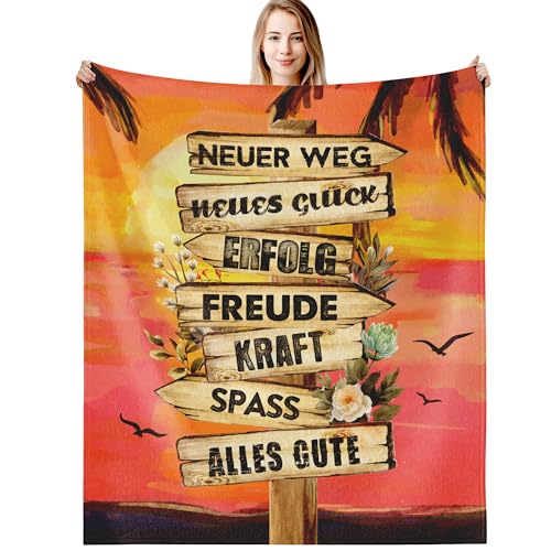 G-dake Abschied Kollegin Geschenk, An Meine Kollegen Decke, Abschiedsgeschenk Kollegen, Jobwechsel Geschenkideen für Beste Kollege Männer Frauen Beste Kollege Freund 130x150 cm von G-dake