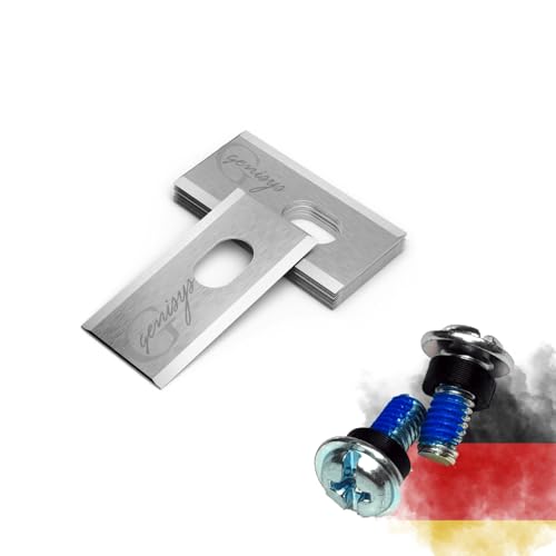 G greengrass tools Ersatz Messer kompatibel mit Dreame A1 A2 Mova Mähroboter Klingen - LongLife Edelstahl [bruchsicher DIN EN 50636 geprüft], Stück:6 + 6 Mova Schrauben von G greengrass tools