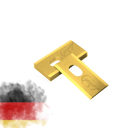 G greengrass tools Titan Messer kompatibel mit Dreame A1 A2 Mova Mähroboter Ersatz Klingen - LongLife Edelstahl [bruchsicher DIN EN 50636 geprüft], Stück:24 von G greengrass tools