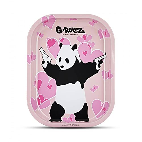 G-rollz Banksy Graffiti Panda Kleines Rolltablett von G-ROLLZ