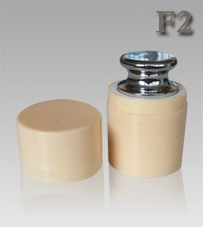200g F2 Edelstahl Kalibriergewicht Prüfgewicht inkl. Schutzhülse / Genauigkeitsklasse F2 G&G von G & G