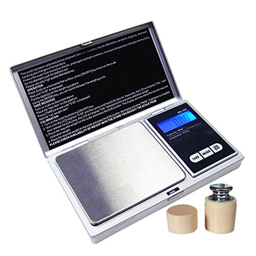 300g/0,01g MS-S + Kalibriergewicht (GRATIS!) Taschenwaage Feinwaage Digitalwaage Goldwaage Münzwaage G&G von G&G