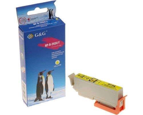 G&G Druckerpatrone kompatibel zu Epson 24XL Gelb von G&G