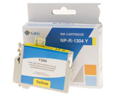 G&G Druckerpatrone kompatibel zu Epson T1304 Gelb von G&G